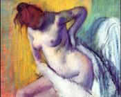 埃德加 德加 : Woman Drying Herself